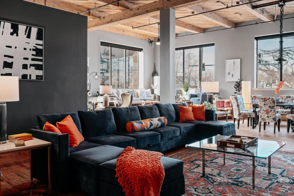 Four-Bedroom Loft Apartment interior